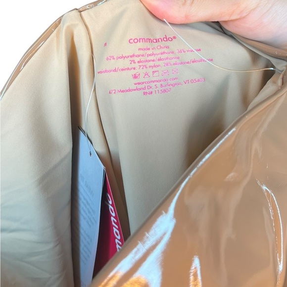 COMMANDO Faux Patent Leather Legging - Cocoa - Picture 4 of 4